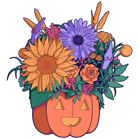 Happy Pumpkin Bouquet